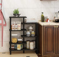 Espresso Zig‑Zag Display Shelf