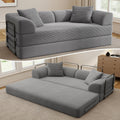 Gray 5‑in‑1 Convertible Sofa Bed