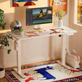 White Memory Electric Standing Desk